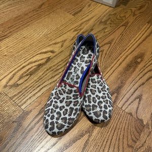 Rothy’s flats leopard print size 8